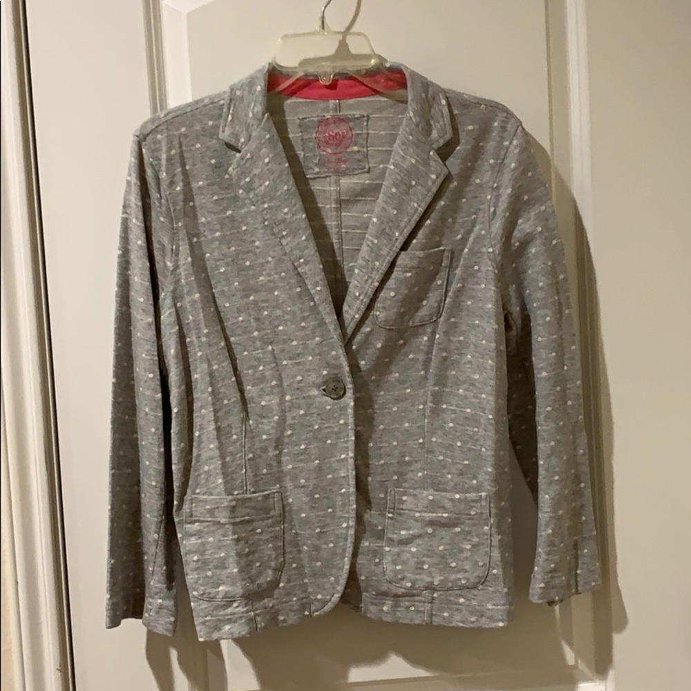 Grey blazer